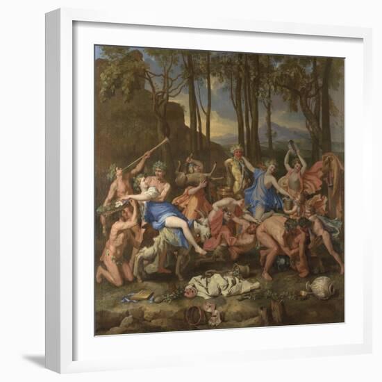 The Triumph of Pan, 1636-Nicolas Poussin-Framed Giclee Print