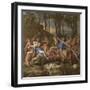 The Triumph of Pan, 1636-Nicolas Poussin-Framed Giclee Print