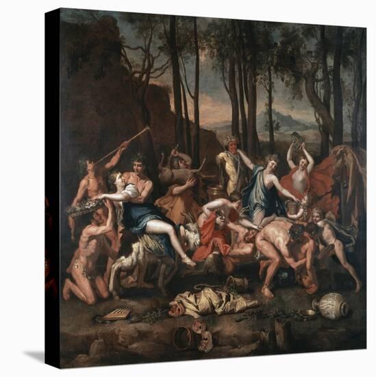 The Triumph of Pan, 17th century-Nicolas Poussin-Stretched Canvas
