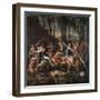 The Triumph of Pan, 17th century-Nicolas Poussin-Framed Giclee Print