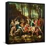 The Triumph of Pan-Nicolas Poussin-Framed Stretched Canvas