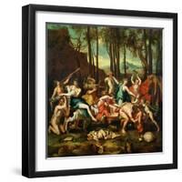 The Triumph of Pan-Nicolas Poussin-Framed Premium Giclee Print