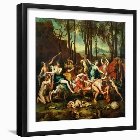 The Triumph of Pan-Nicolas Poussin-Framed Premium Giclee Print