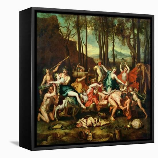The Triumph of Pan-Nicolas Poussin-Framed Stretched Canvas
