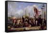 The Triumph of Pisani, 1847-Alexandre-Jean-Baptiste Hesse-Framed Stretched Canvas