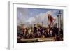 The Triumph of Pisani, 1847-Alexandre-Jean-Baptiste Hesse-Framed Giclee Print