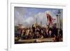 The Triumph of Pisani, 1847-Alexandre-Jean-Baptiste Hesse-Framed Giclee Print