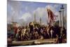 The Triumph of Pisani, 1847-Alexandre-Jean-Baptiste Hesse-Mounted Giclee Print