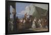 The Triumph of Pulcinella, 1753-54-Giovanni Battista Tiepolo-Framed Giclee Print