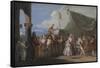 The Triumph of Pulcinella, 1753-54-Giovanni Battista Tiepolo-Framed Stretched Canvas