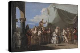 The Triumph of Pulcinella, 1753-54-Giovanni Battista Tiepolo-Stretched Canvas
