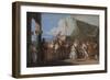 The Triumph of Pulcinella, 1760-1770-Giandomenico Tiepolo-Framed Giclee Print