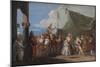 The Triumph of Pulcinella, 1760-1770-Giandomenico Tiepolo-Mounted Giclee Print