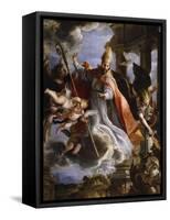 The Triumph of Saint Augustine, 1664-Claudio Coello-Framed Stretched Canvas