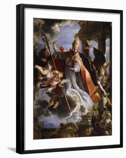 The Triumph of Saint Augustine, 1664-Claudio Coello-Framed Giclee Print