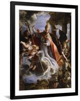 The Triumph of Saint Augustine, 1664-Claudio Coello-Framed Giclee Print