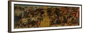 The Triumph of Scipio Africanus, C.1460 (Tempera on Fabric Mounted on Panel) (See also 488154)-Biagio D'Antonio-Framed Premium Giclee Print