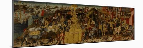 The Triumph of Scipio Africanus, C.1460 (Tempera on Fabric Mounted on Panel) (See also 488154)-Biagio D'Antonio-Mounted Giclee Print