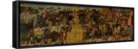 The Triumph of Scipio Africanus, C.1460 (Tempera on Fabric Mounted on Panel) (See also 488154)-Biagio D'Antonio-Framed Stretched Canvas