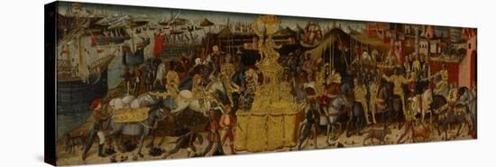 The Triumph of Scipio Africanus, C.1460 (Tempera on Fabric Mounted on Panel) (See also 488154)-Biagio D'Antonio-Stretched Canvas