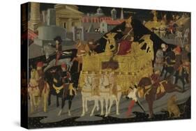 The Triumph of Scipio Africanus-Apollonio di Giovanni di Tommaso-Stretched Canvas