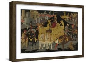 The Triumph of Scipio Africanus-Apollonio di Giovanni di Tommaso-Framed Giclee Print