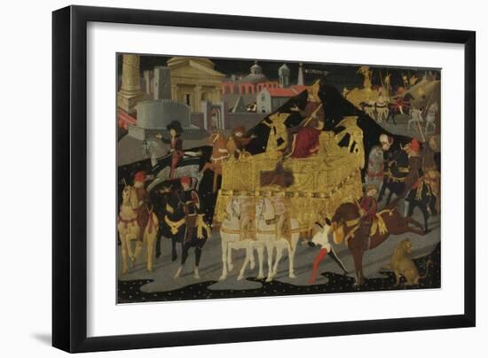 The Triumph of Scipio Africanus-Apollonio di Giovanni di Tommaso-Framed Giclee Print