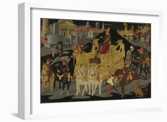 The Triumph of Scipio Africanus-Apollonio di Giovanni di Tommaso-Framed Giclee Print