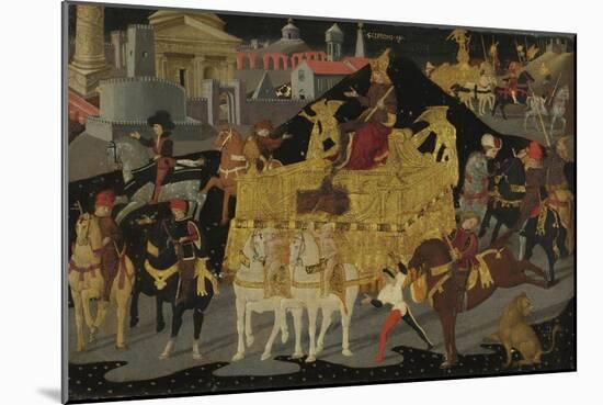 The Triumph of Scipio Africanus-Apollonio di Giovanni di Tommaso-Mounted Giclee Print
