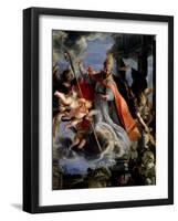 The Triumph of St. Augustine 1664-Claudio Coello-Framed Giclee Print