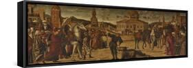 The Triumph of St George-Vittore Carpaccio-Framed Stretched Canvas