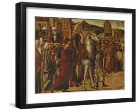 The Triumph of St George-Vittore Carpaccio-Framed Giclee Print