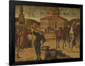 The Triumph of St George-Vittore Carpaccio-Framed Giclee Print