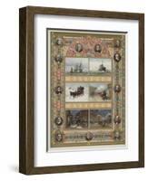 The Triumph of Steam and Electricity-William Lionel Wyllie-Framed Giclee Print