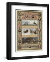 The Triumph of Steam and Electricity-William Lionel Wyllie-Framed Giclee Print