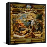 The Triumph of the Catholic Truth-Peter Paul Rubens-Framed Stretched Canvas