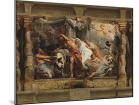 The Triumph of the Eucharist over Idolatry, 1625-1626-Peter Paul Rubens-Mounted Giclee Print