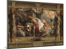 The Triumph of the Eucharist over Idolatry, 1625-1626-Peter Paul Rubens-Mounted Giclee Print