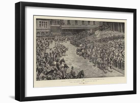 The Triumph of the Glorious Reign-Frank Dadd-Framed Giclee Print