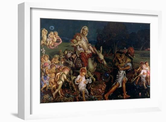 The Triumph of the Innocents, 1876-William Holman Hunt-Framed Giclee Print