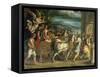 The Triumph of Titus and Vespasian, C. 1537-Giulio Romano-Framed Stretched Canvas