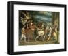 The Triumph of Titus and Vespasian, C. 1537-Giulio Romano-Framed Giclee Print