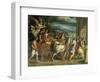 The Triumph of Titus and Vespasian, C. 1537-Giulio Romano-Framed Giclee Print