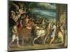 The Triumph of Titus and Vespasian, C. 1537-Giulio Romano-Mounted Giclee Print