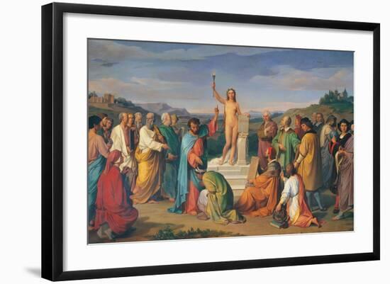 The Triumph of Truth-Luigi Mussini-Framed Giclee Print