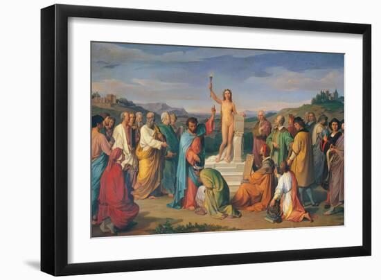 The Triumph of Truth-Luigi Mussini-Framed Giclee Print