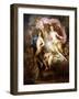 The Triumph of Venus and Cupid with Cupid's Chariot-Johann Georg Platzer-Framed Giclee Print