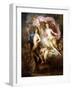 The Triumph of Venus and Cupid with Cupid's Chariot-Johann Georg Platzer-Framed Giclee Print