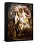 The Triumph of Venus and Cupid with Cupid's Chariot-Johann Georg Platzer-Framed Stretched Canvas