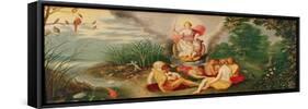 The Triumph of Venus and of Love-null-Framed Stretched Canvas